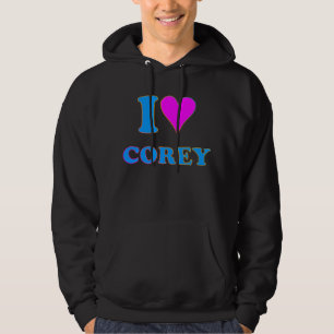 COREY TIGER 80'S RETRO I LIEFT VAN COREY HOODIE