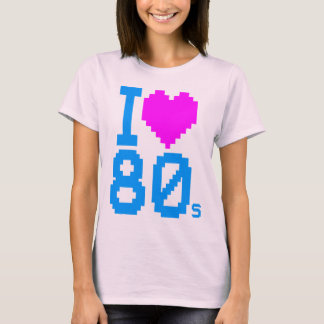 Corey Tiger 80s Retro I Love 80s T-shirt