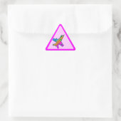 Corey Tiger 80s Retro Jetstraaljager Sticker (Tas)