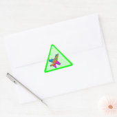 Corey Tiger 80s Retro Jetstraaljager Sticker (Envelop)