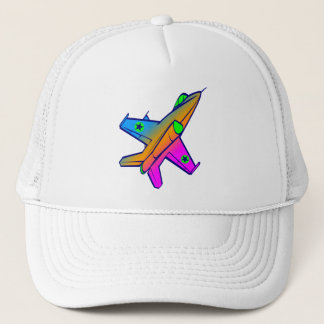 Corey Tiger 80s Retro Jetstraaljager Trucker Pet