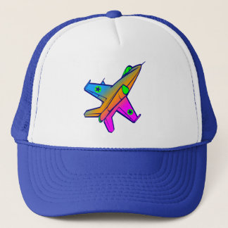 Corey Tiger 80s Retro Jetstraaljager Trucker Pet