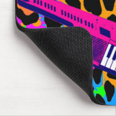 Corey Tiger 80s Retro Keytar Vintage Muismat (Hoek)