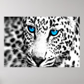 Corey Tiger 80s Retro Leopard Poster (Voorkant)