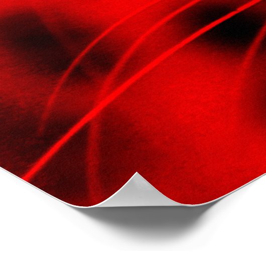 Corey Tiger 80s Retro Leopard Poster (Hoek)