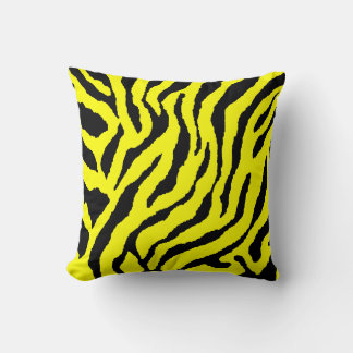 Corey Tiger 80s Retro Neon Dier Strepen Kussen