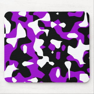 Corey Tiger 80s Retro Paarse Camouflage (Camo) Muismat