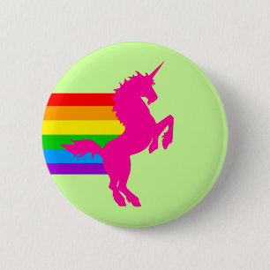 Corey Tiger 80S Retro  regenboogvlinder Ronde Button 5,7 Cm