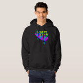 Corey Tiger 80s Retro Street Surf Skateboard Hoodie (Voorkant volledig)