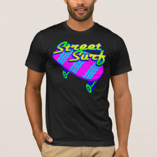 Corey Tiger 80s Retro Street Surf Skateboard T-shirt