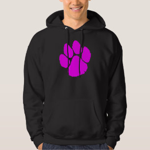 COREY TIGER '80s RETRO TIGER CLAW PINK Hoodie
