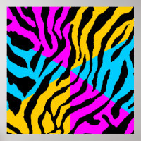 Corey Tiger 80s Retro Tijger Patroon