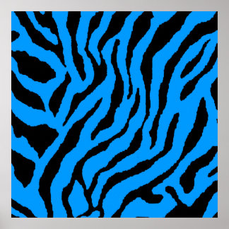 Corey Tiger 80s Retro Tijger Patroon Poster
