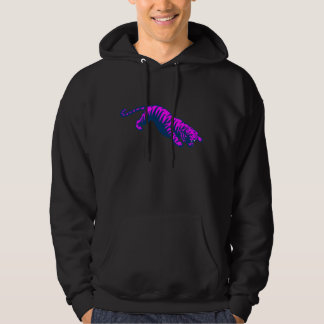 COREY TIGER '80s RETRO TIJGER ROZE Hoodie