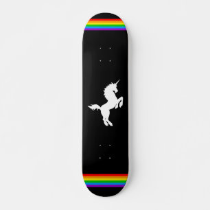 COREY TIGER 80s RETRO VINTAGE EENHOORN REGENBOOG Z Persoonlijk Skateboard