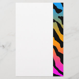 Corey Tiger 80s Retro Vintage Meerdere Tijgerstrep Briefpapier