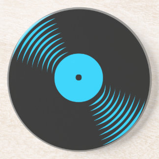 Corey Tiger 80s Retro Vintage Vinyl Record Onderze Zandsteen Onderzetter