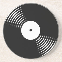 Corey Tiger 80s Retro  Vinyl Record Onderzetter