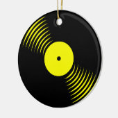 Corey Tiger 80s Retro Vinyl Record Ornament (Links)