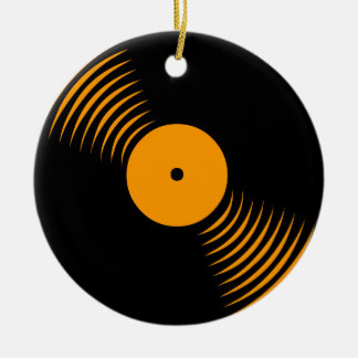 Corey Tiger 80s Retro Vinylplaat Ornament