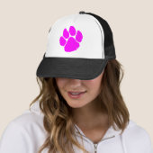 COREY TIGER 80's ROZE TIGERKLauw Trucker Pet (In situ)