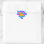 Corey Tiger 80s Spatverf Hart Sticker (Tas)