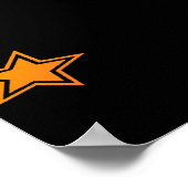 Corey Tiger 80s  sterren Poster (Hoek)