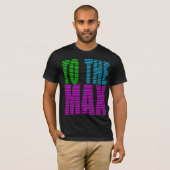 Corey Tiger 80s Stijl TO THE MAX T-shirt (Voorkant volledig)