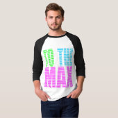 Corey Tiger 80s Stijl TO THE MAX T-shirt (Voorkant volledig)