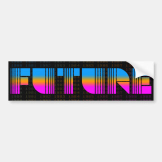 Corey Tiger 80s  stijltoekomst Bumpersticker