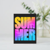 Corey Tiger, 80s Summer Sun Briefkaart (Staand voorkant)