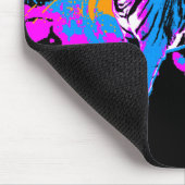 Corey Tiger 80s Tijger Spatten Muismat (Hoek)