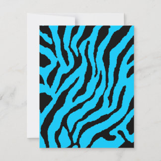 Corey Tiger 80s Tijgerstrepen (Blauw)