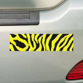Corey Tiger 80s Tijgerstrepen Bumpersticker (Op auto)