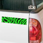 Corey Tiger 80s Tijgerstrepen Bumpersticker (Op Truck)