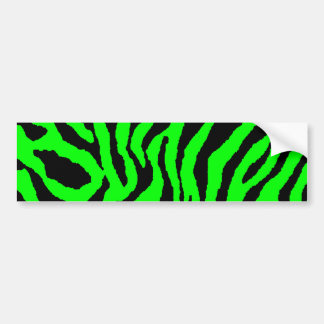 Corey Tiger 80s Tijgerstrepen Bumpersticker