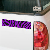 Corey Tiger 80s Tijgerstrepen Bumpersticker (Op Truck)