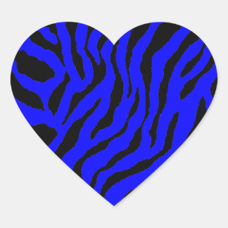 Corey Tiger 80s Tijgerstrepen Hart Sticker