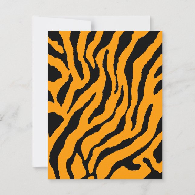 Corey Tiger 80s Tijgerstrepen (Oranje) (Voorkant)