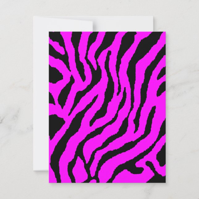 Corey Tiger 80s Tijgerstrepen (Roze) (Voorkant)