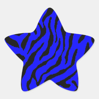 Corey Tiger 80s Tijgerstrepen Ster Sticker