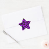 Corey Tiger 80s Tijgerstrepen Ster Sticker (Envelop)