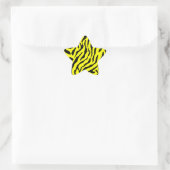 Corey Tiger 80s Tijgerstrepen Ster Sticker (Tas)