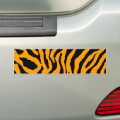 Corey Tiger 80s tijgerstripes Bumpersticker (Op auto)