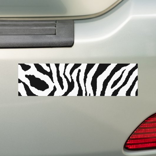 Corey Tiger 80s tijgerstripes Bumpersticker (Op auto)
