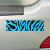 Corey Tiger 80s tijgerstripes Bumpersticker (Op auto)