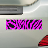 Corey Tiger 80s tijgerstripes Bumpersticker (Op auto)
