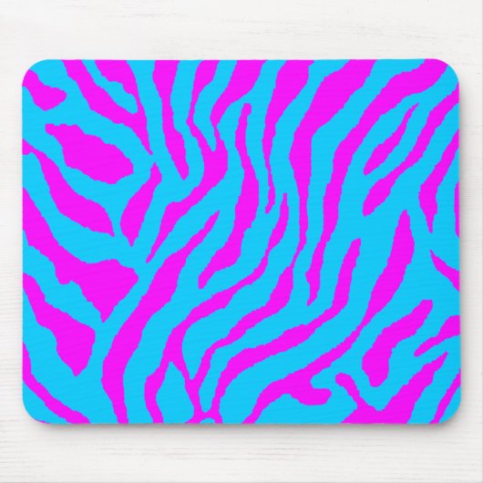 Corey Tiger 80s  tijgerstripes Muismat (Voorkant)