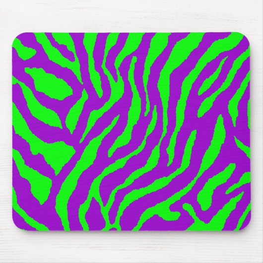 Corey Tiger 80s tijgerstripes Muismat (Voorkant)