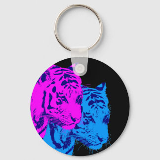 Corey Tiger 80s  Twin Tigers Sleutelhanger